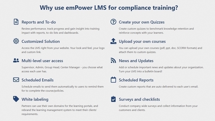 Why use emPower LMS